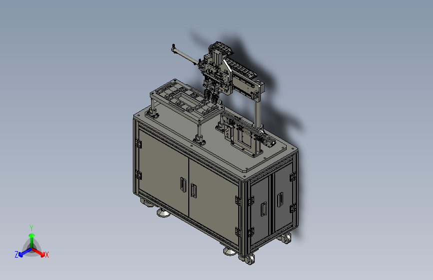 机械式90度自动取放装置