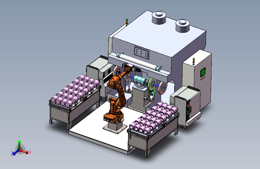 水壶打磨机器人工站