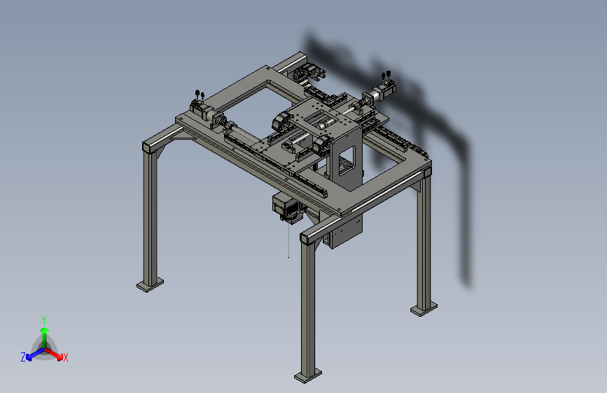 激光打码机构A401