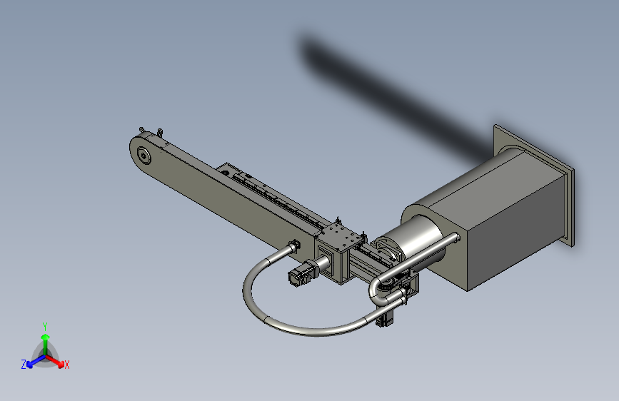 简统化腕臂组件下线用机械抓手
