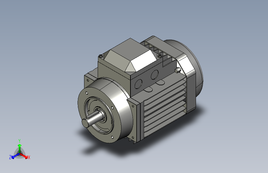 A3双氧水系统IMB14H56-90通用电机YS-802-4-B14step