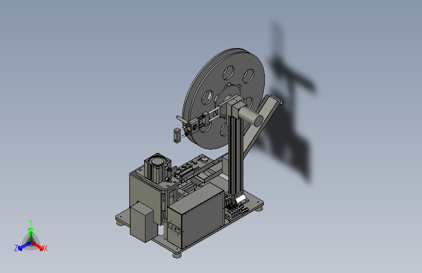 可移动式精准送插针机构