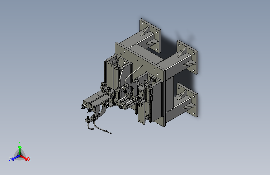 空调管件的直线焊接机