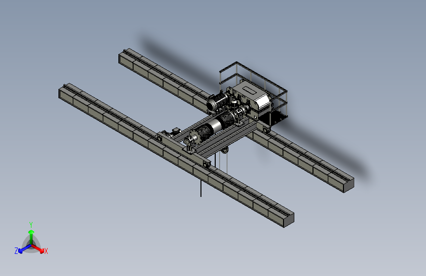 炼钢厂车间天车