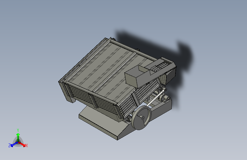 粮食分选机的分离装置