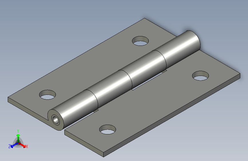 P127-L系列螺钉安装型外露式合页PDNSL-35