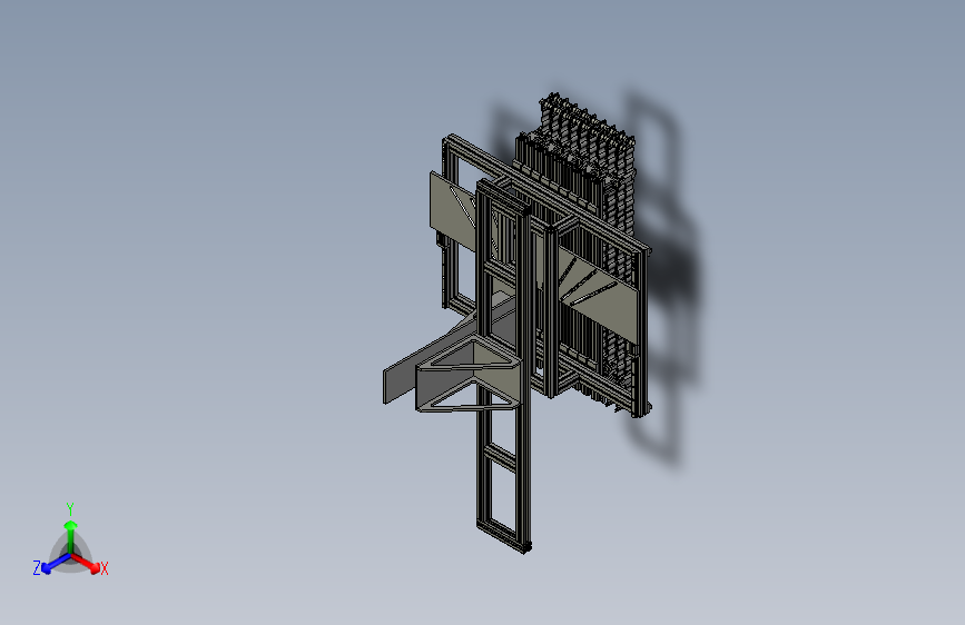 龙门架-横移边距手爪组件1--龙门-311-2023312-715