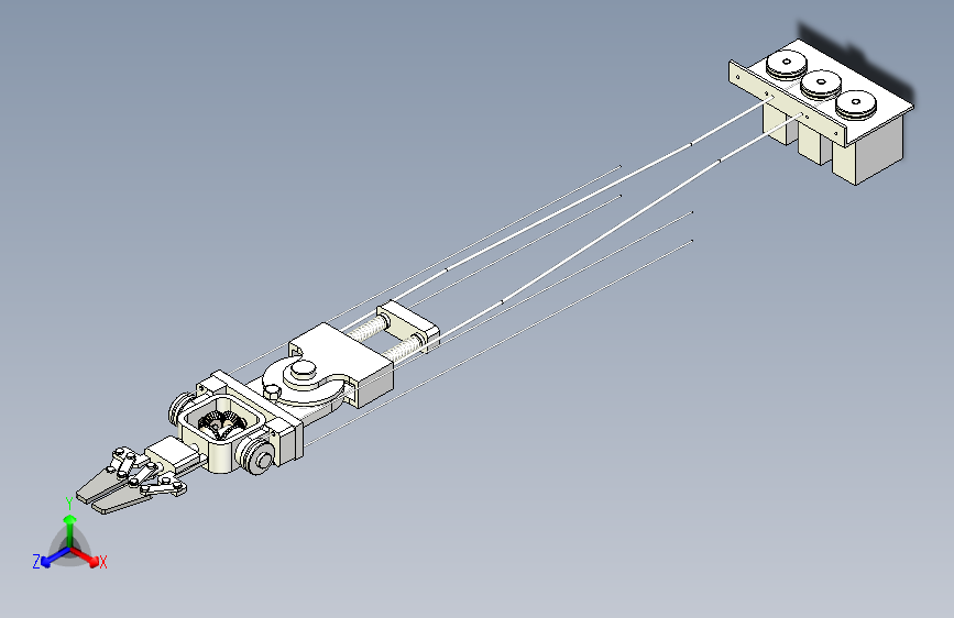 套索传动搜救检测机器人结构设计--630490--1500
