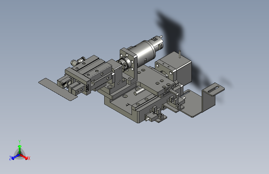 F01AE00021-D40000尾部夹膜旋转组件