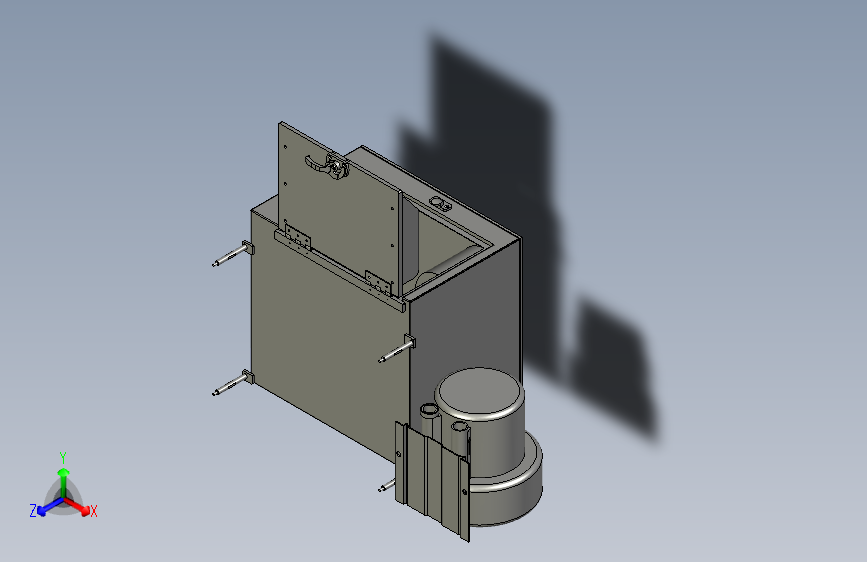 f01ae00021-d40100废料箱