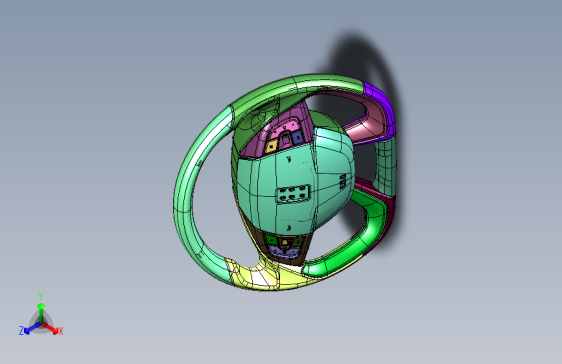 汽车方向盘的设计