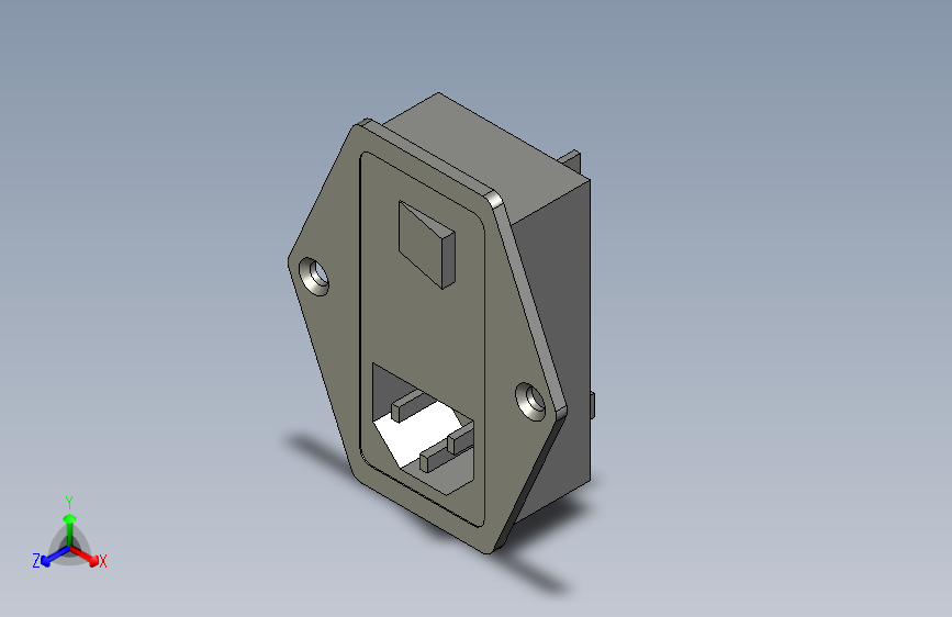 AC品字电源插座三合一AC08