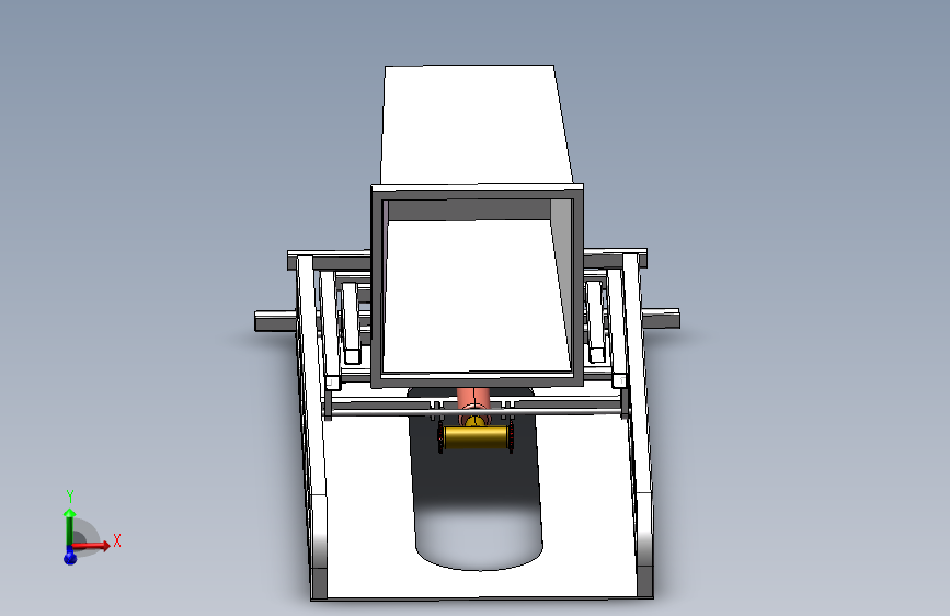 挂桶垃圾车提升装置三维模型-- 1271153--249