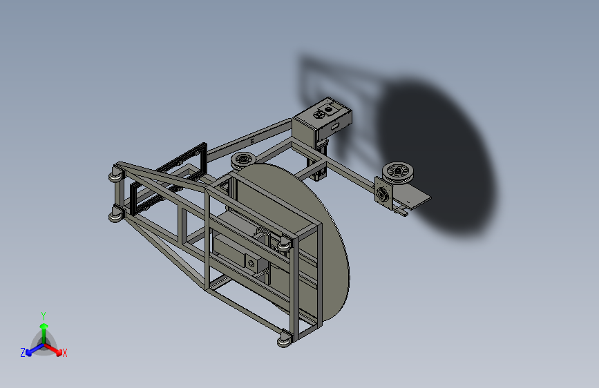 前部进料机架-XG1