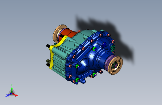 轻型载货汽车的底盘变速箱