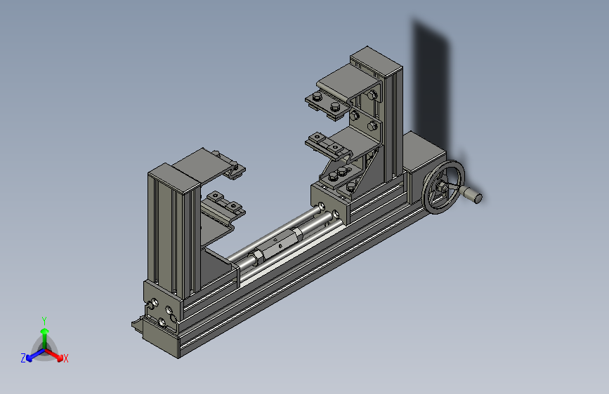 LA660A调宽机构(下方)