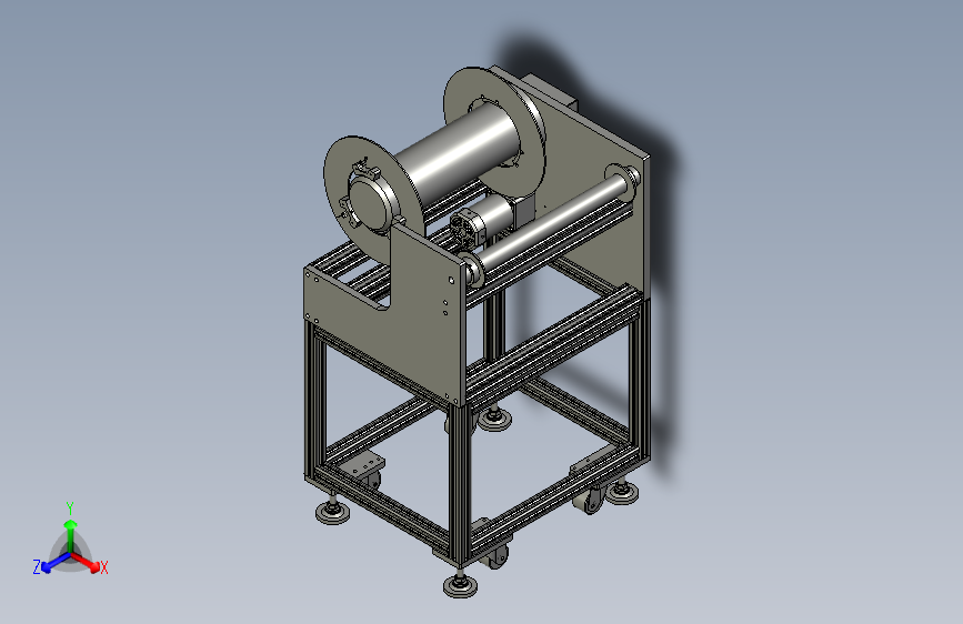 收放料设备总成