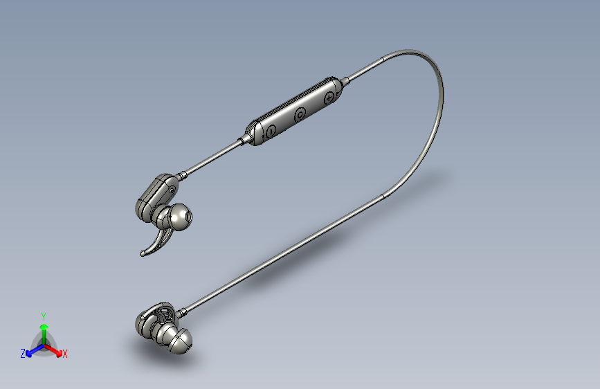 蓝牙运动耳机设计stp--1097232-50