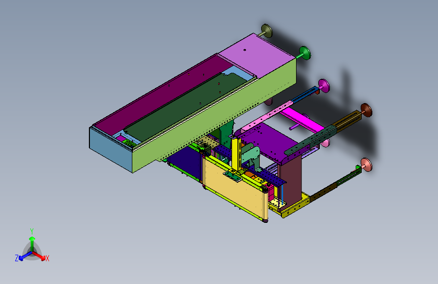 输送带在线称重结构