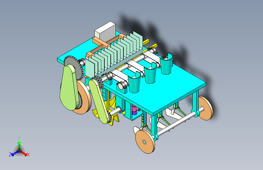 多用种苗移送机设计【含SW三维图】