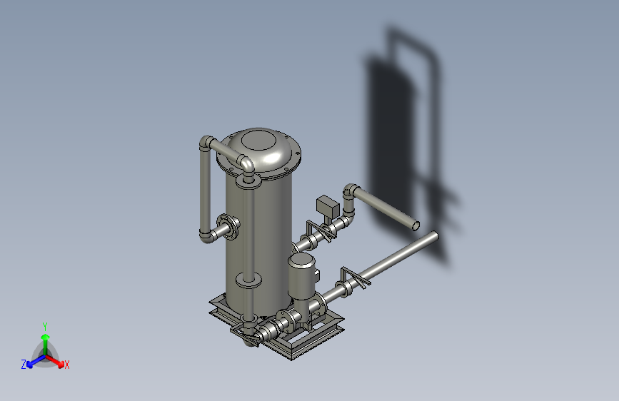 MBR反洗泵底座装配