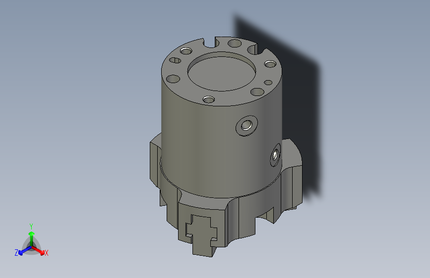 MHSL3-16D加长型三爪气缸