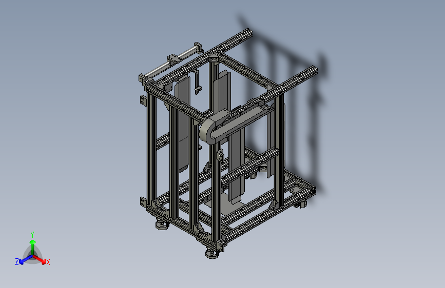 PCM板上料机架_0210A