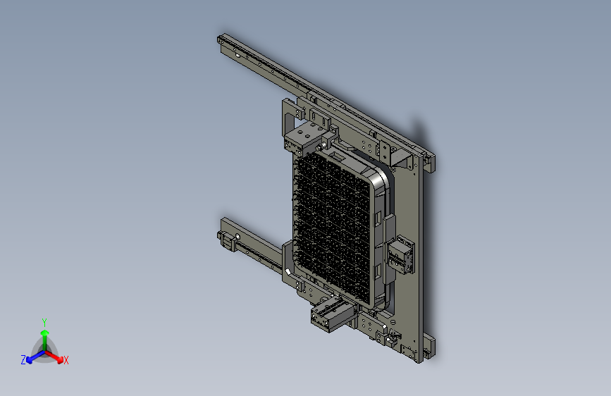 PCM板托盘校正组合
