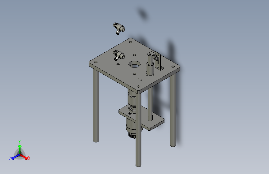 XMJ10101-03A压料架总成