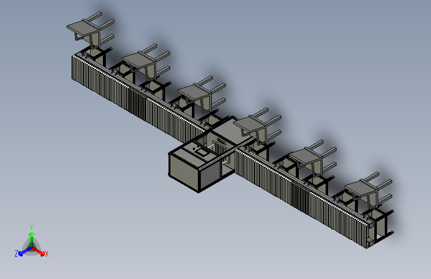 并行机模型的冲压线