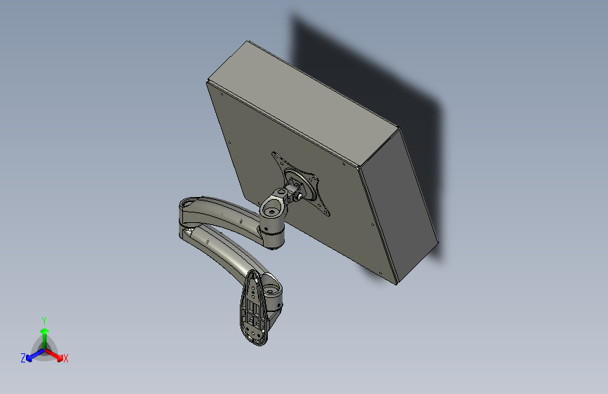 操作面板及支架
