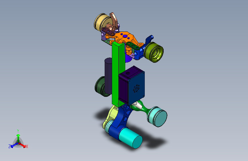 地铁隧道移动拍摄小车