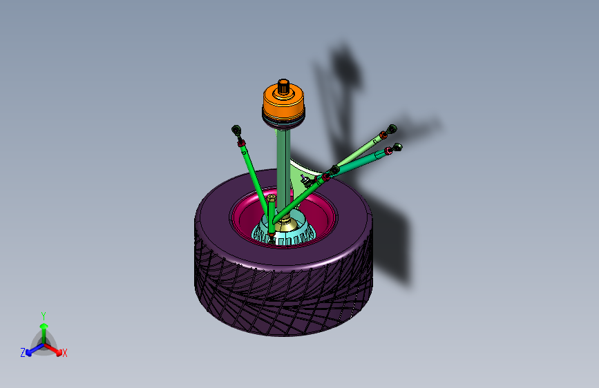 电动赛车轮边系统