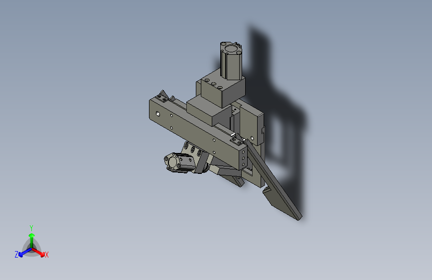 电容剪脚折弯折弯总成04-2
