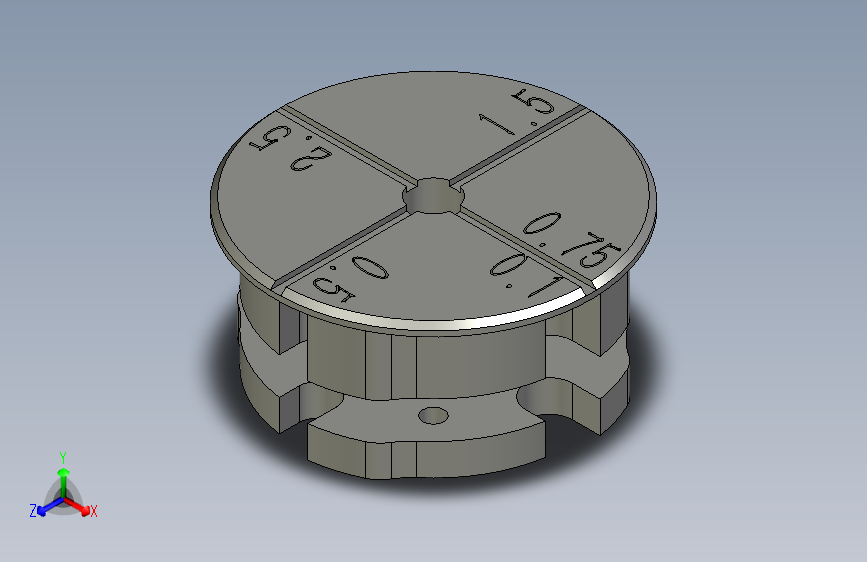端子送料机构档位旋钮