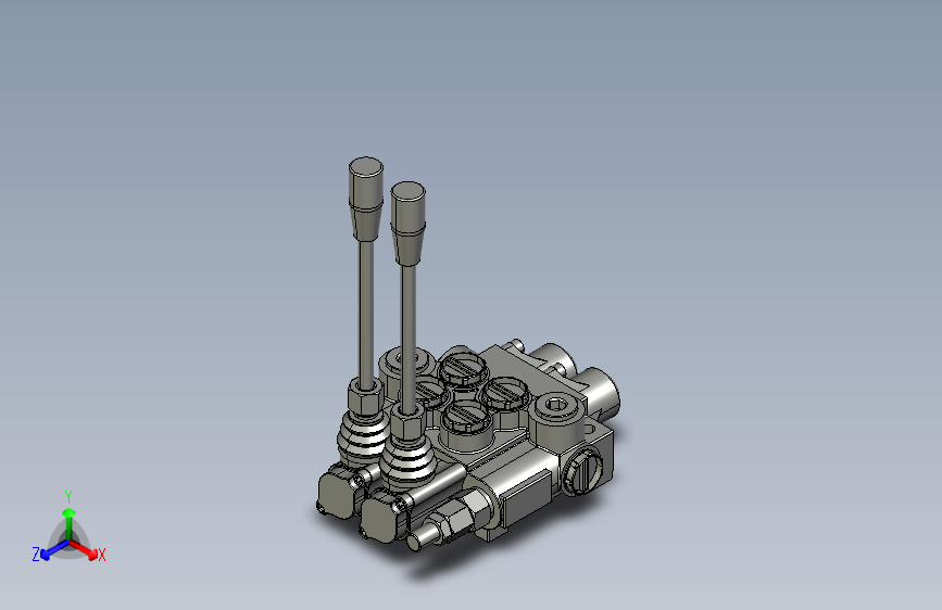多路阀手动换向阀液压分配器