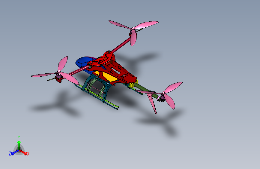 多旋翼大载重直升机