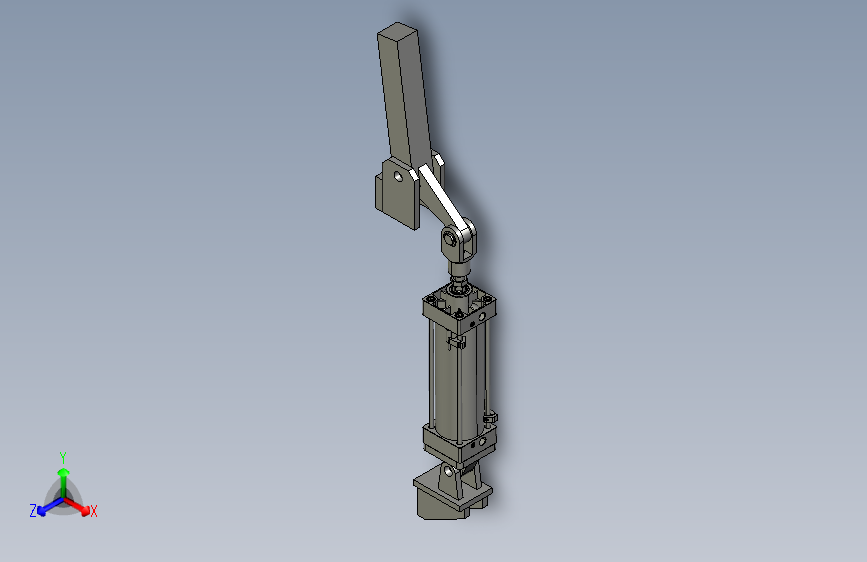 防坠气缸组件-A