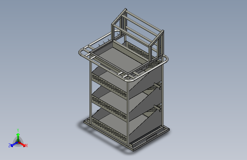 供电检修工具专用手推车