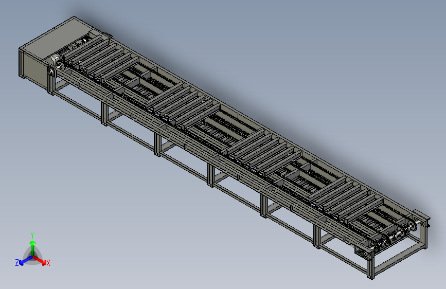 滚子链输送线及输送装置