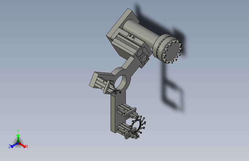 机器人抓取治具总成
