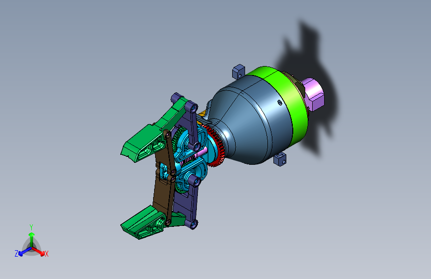 机械手臂舵机机器人爪子