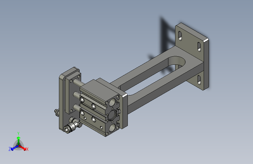 夹具放电芯吹气0