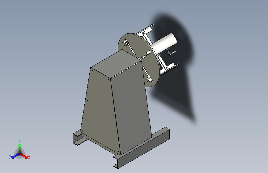 金属卷料开卷机