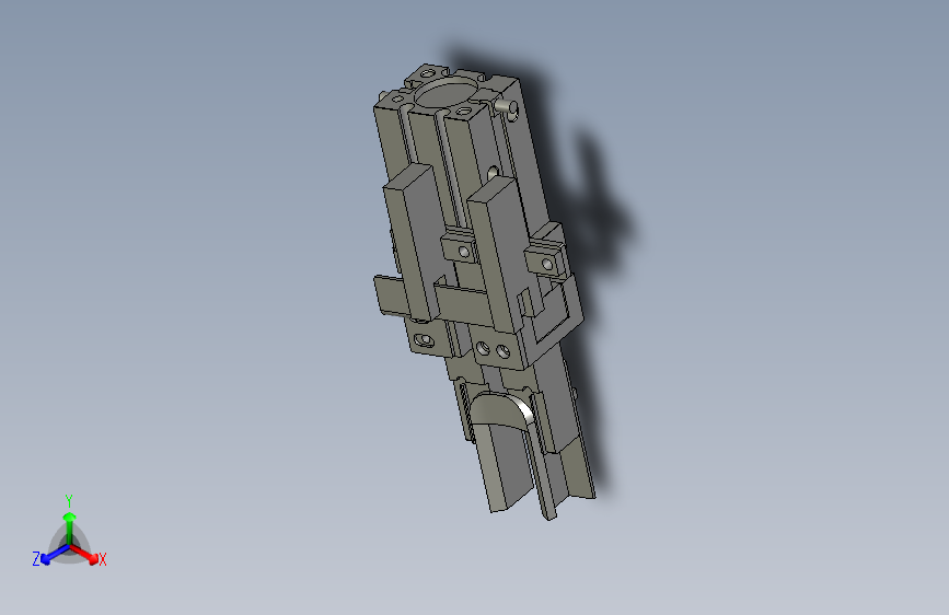绝缘块对比图-气爪