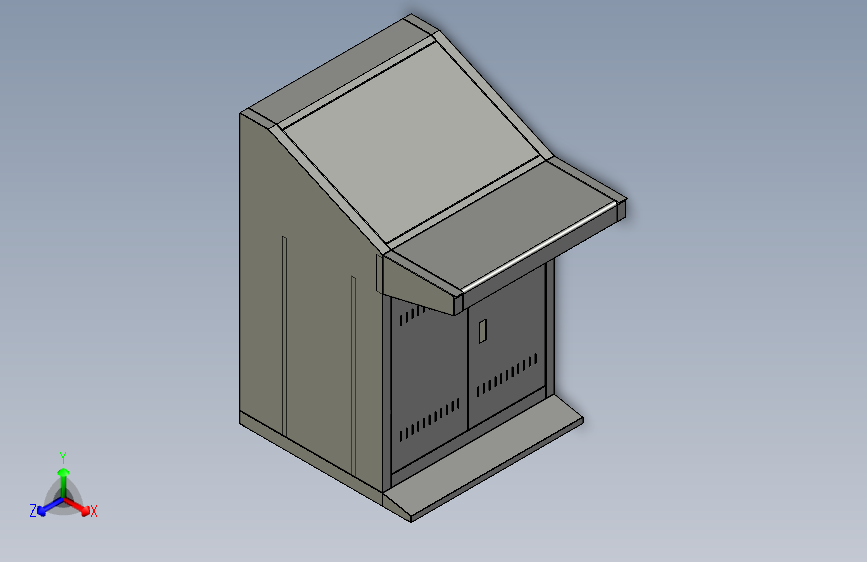 开门审批操作台总装
