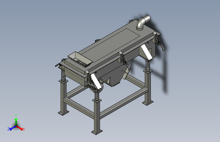 矿用砂石大小颗粒分离直线筛