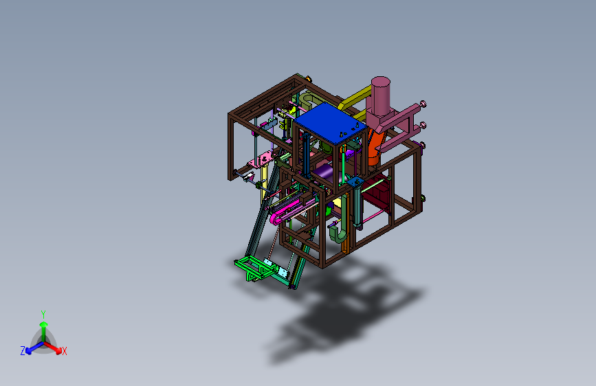垃圾桶套袋机装置