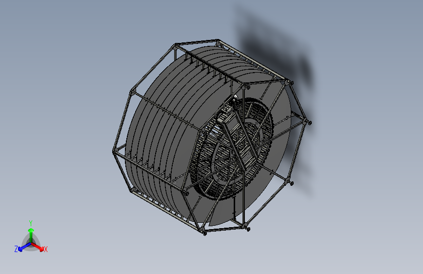 链网成型快速降温装置