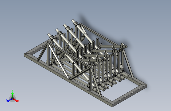 料架存储示意图
